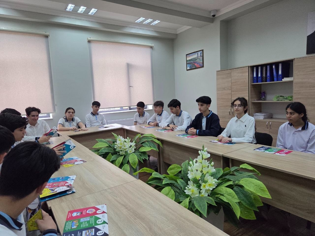 “Sağlam məktəbli” layihəsi Ağalıda - FOTOLAR